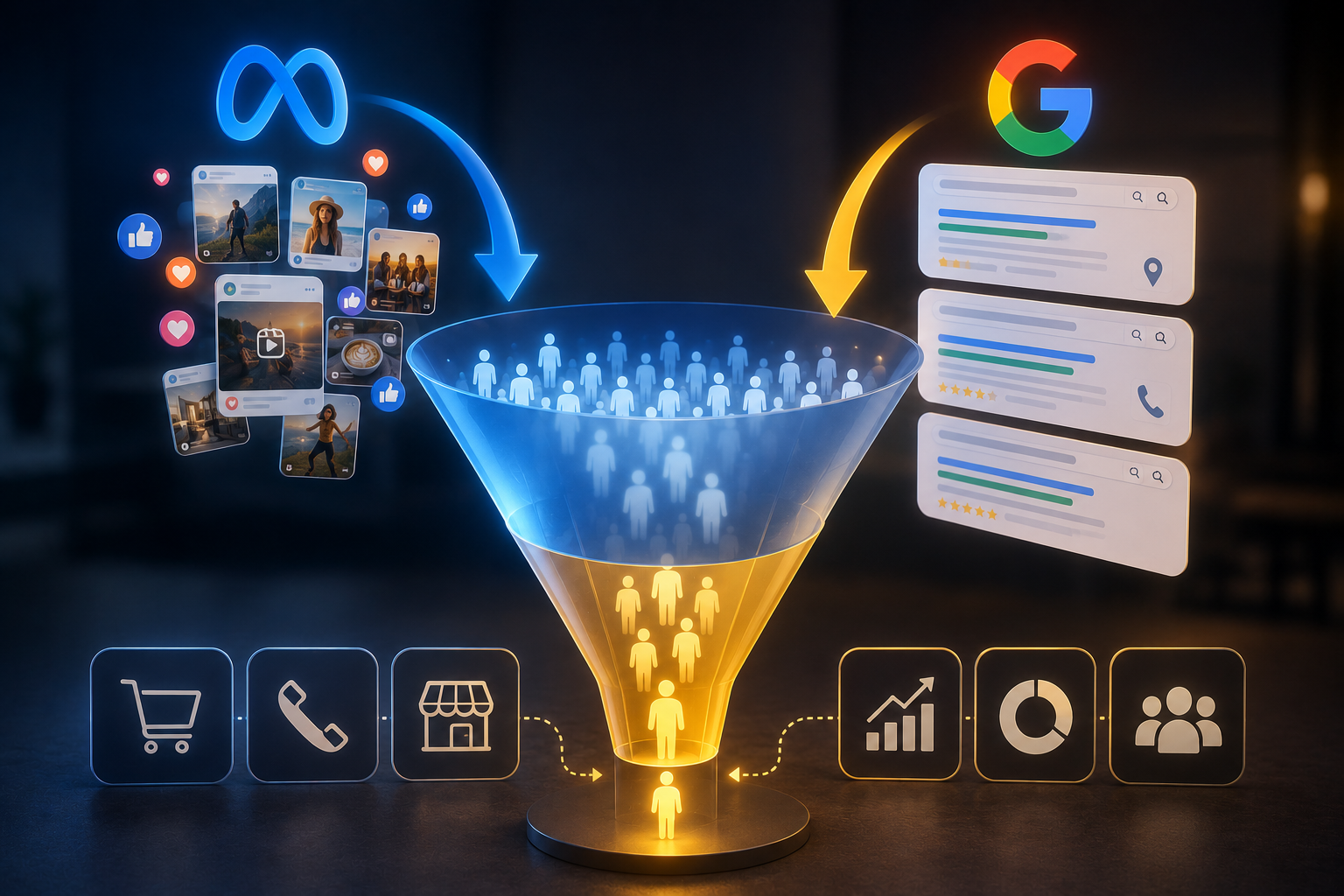 Huni Stratejisi: Meta ile Talep Yarat, Google ile Talebi Yakala